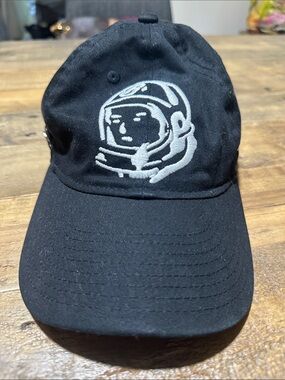 Billionaire Boys Club x New Era Youth black hat with embroidered logo